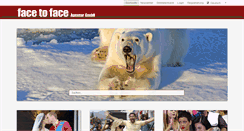 Desktop Screenshot of facetoface.de
